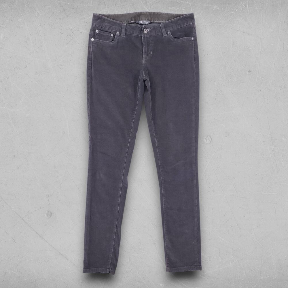 The North Face Corduroy Pants Womens 8 Brown/Gray Stretch Zip Fly Outdoor Casual